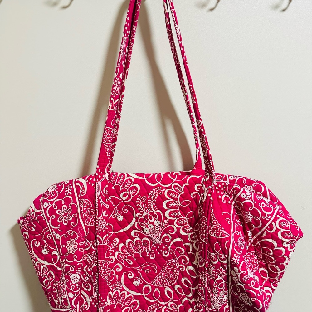 Vera Bradley Pink Floral Duffle Bag